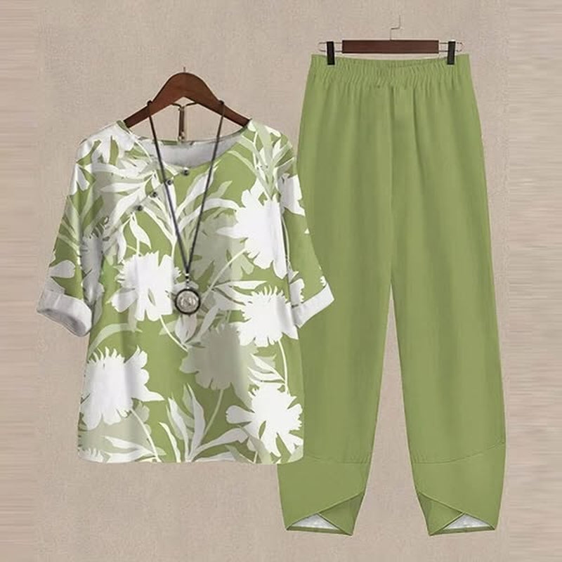Nayara | Conjunto De Verano De 2 Piezas Para Mujer