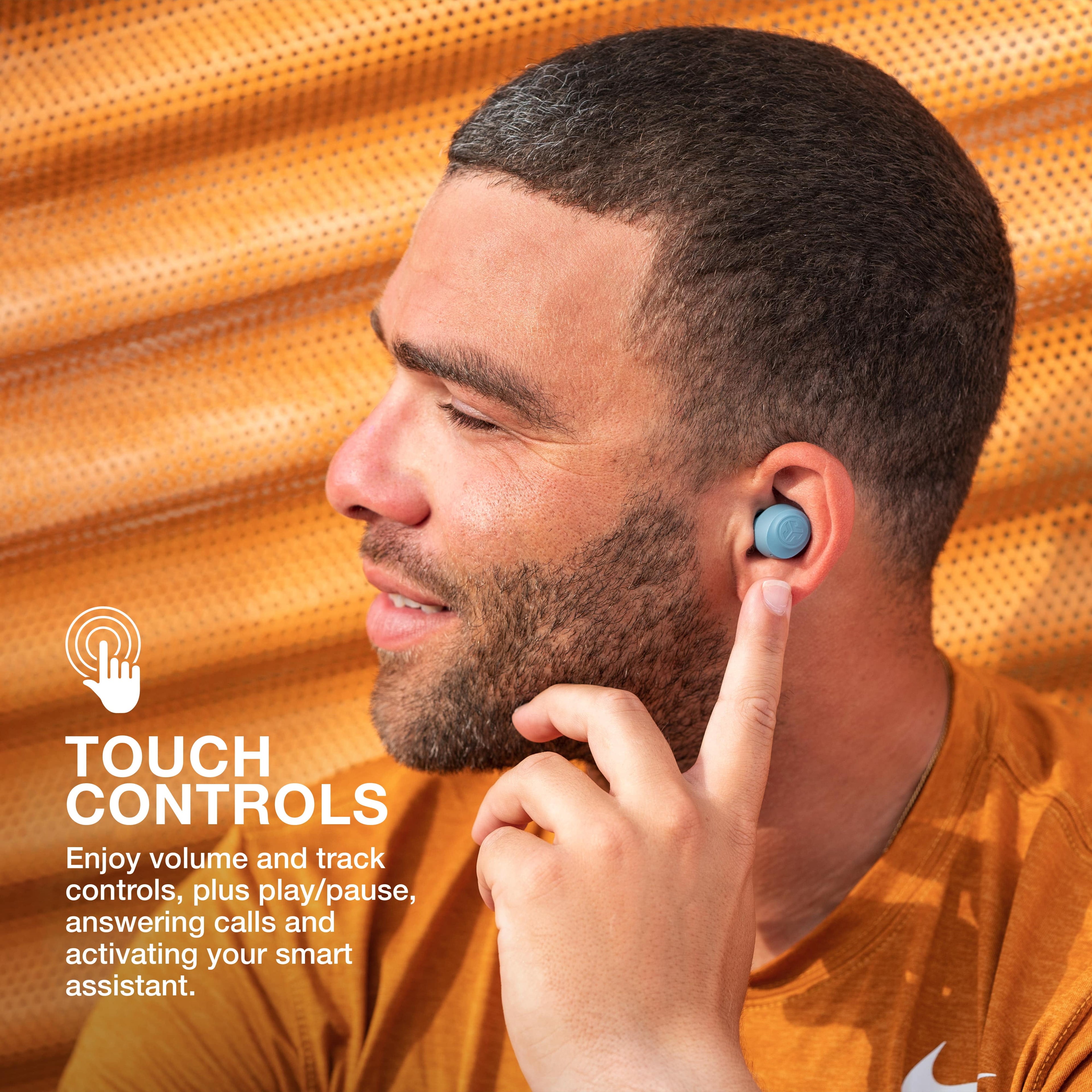 Go Air Pop Bluetooth Earbuds, True Wireless with Charging Cas