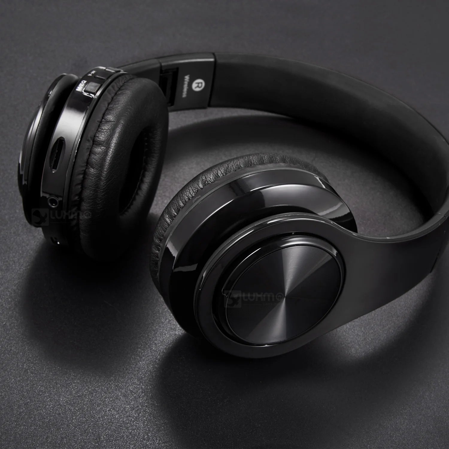 Bluetooth Headphones over Ear, LUXMO Wireless Noise Cancelling 