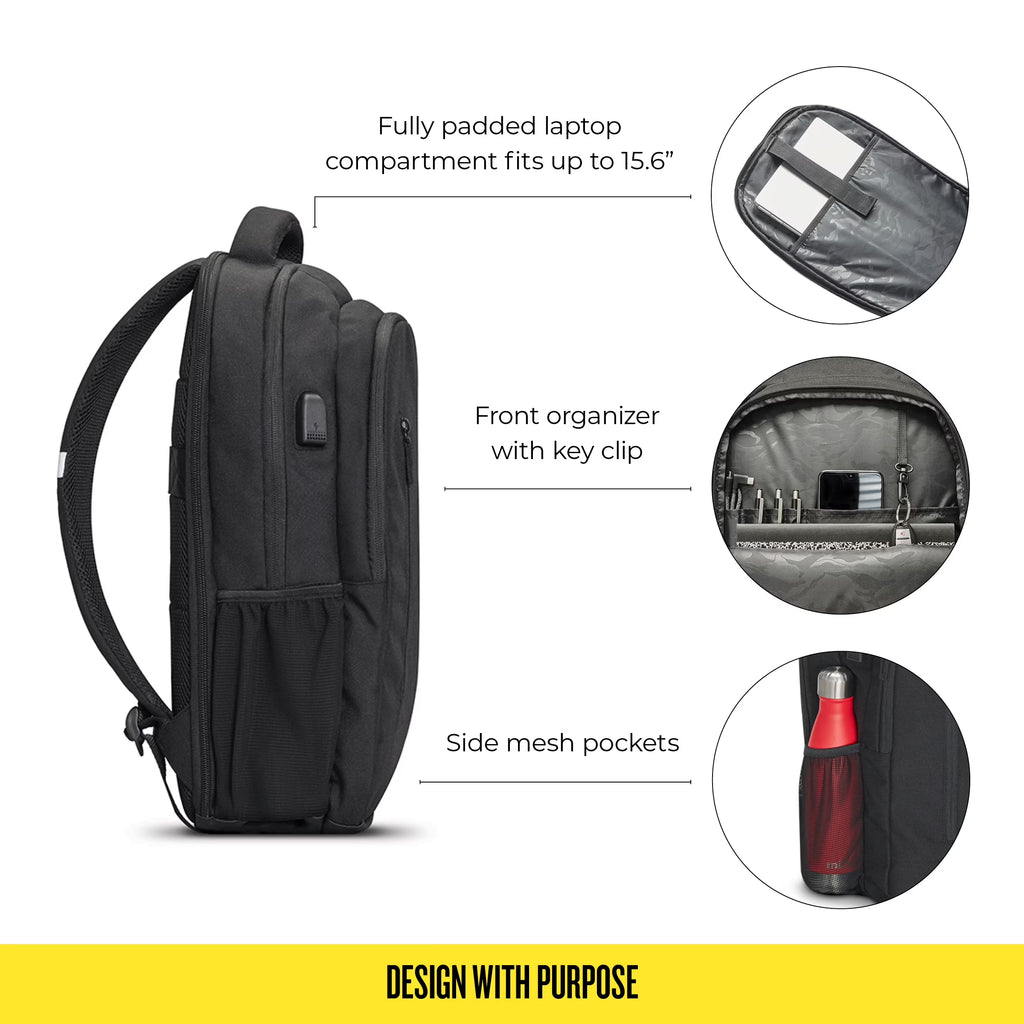 Re Define Backpack, Black, Laptop Tote