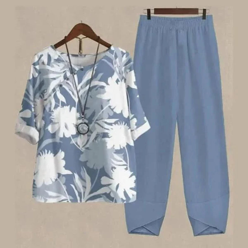 Nayara | Conjunto De Verano De 2 Piezas Para Mujer