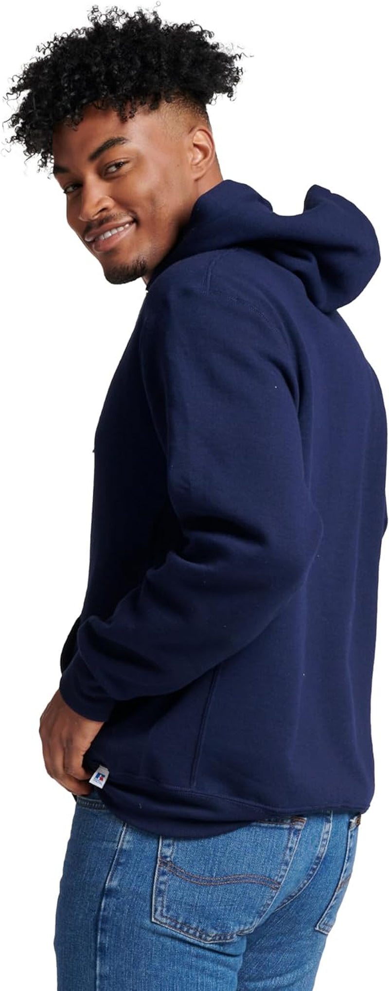 Mens Dri-Power Fleece Hoodies, Moisture Wicking, Cotton Blend, Relaxed Fit, Sizes S-4X