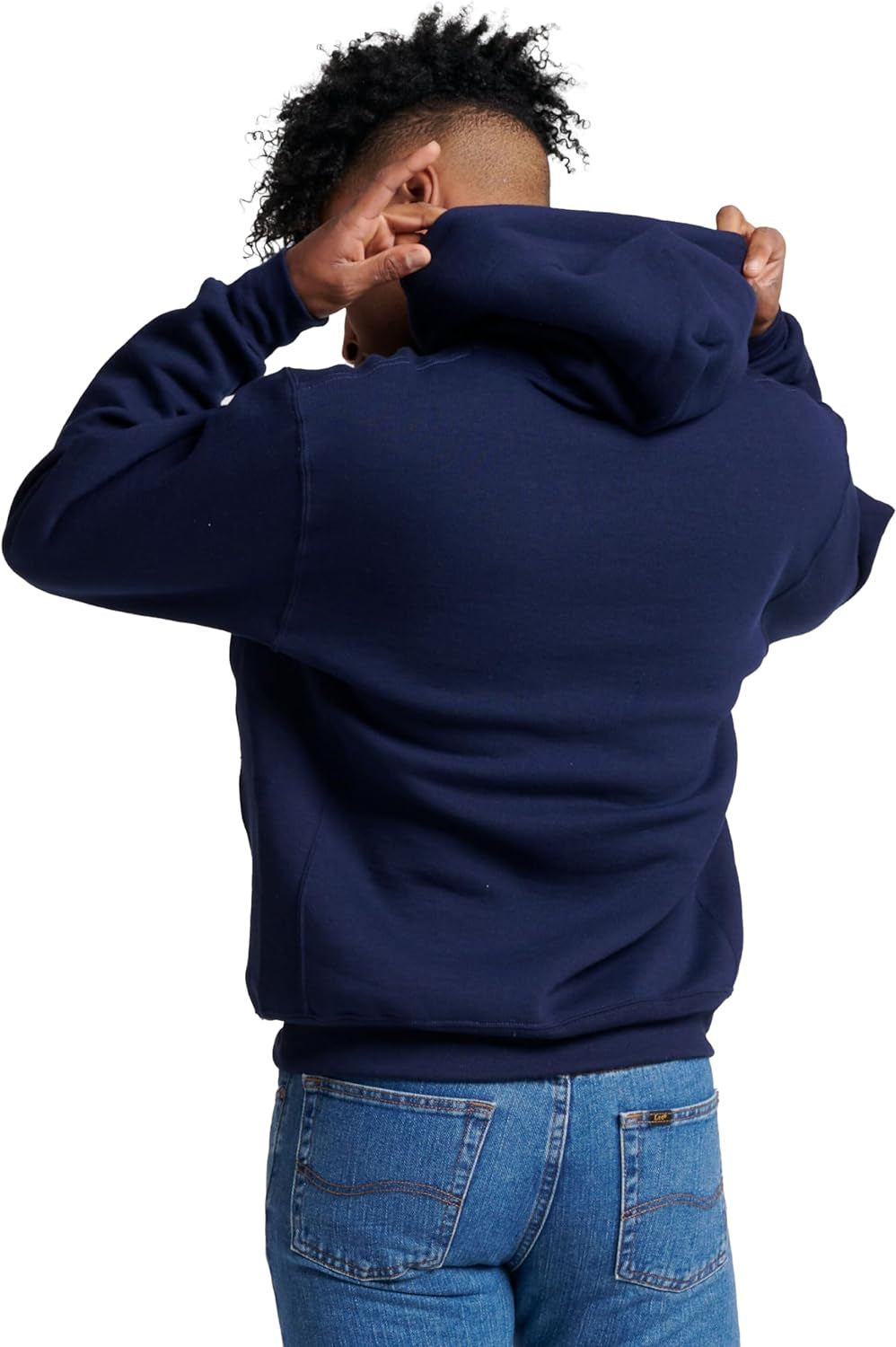 Mens Dri-Power Fleece Hoodies, Moisture Wicking, Cotton Blend, Relaxed Fit, Sizes S-4X